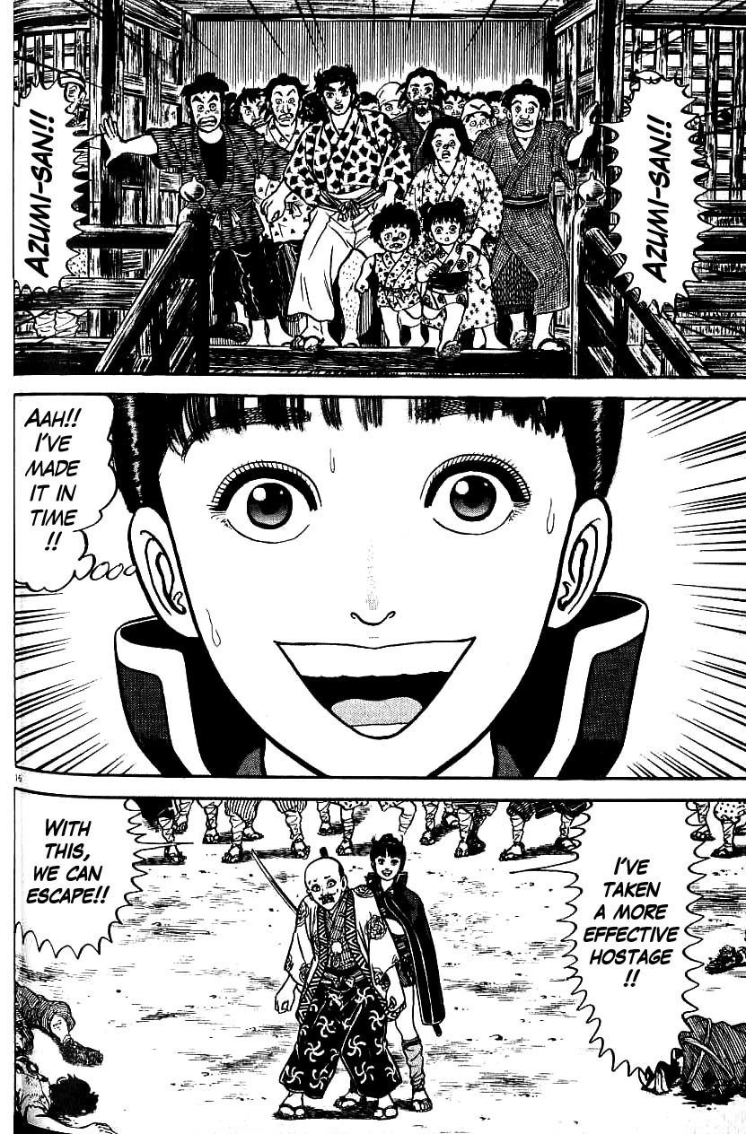 Azumi Chapter 91 page 16 - Chapter 91: Kinkaku Roars!!