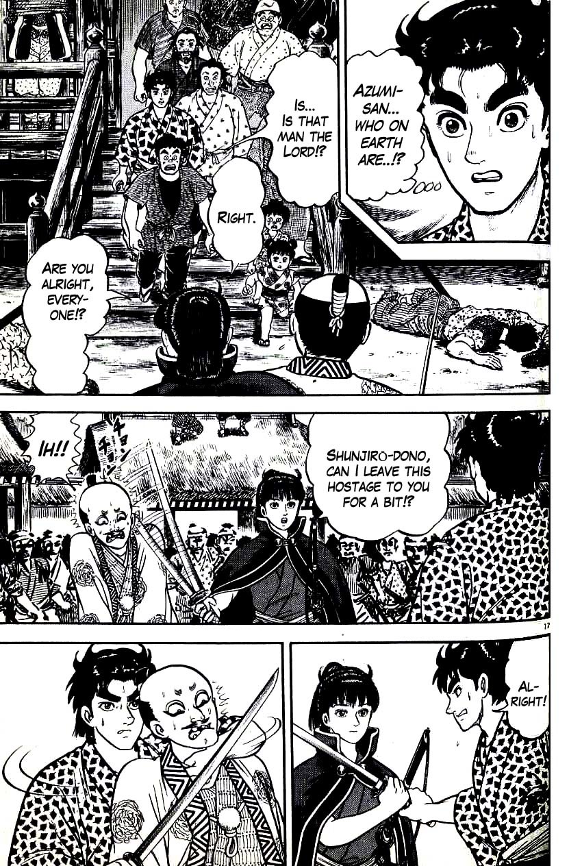 Azumi Chapter 91 page 17 - Chapter 91: Kinkaku Roars!!