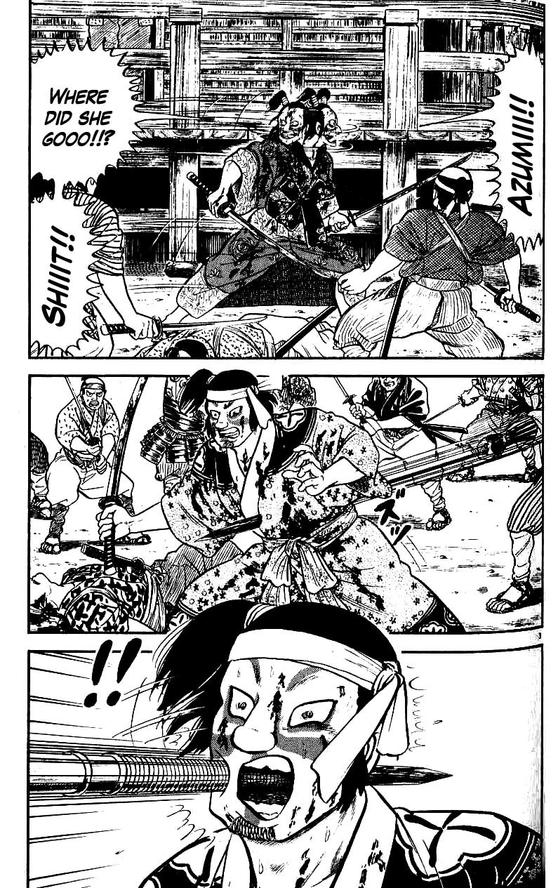 Azumi Chapter 91 page 3 - Chapter 91: Kinkaku Roars!!