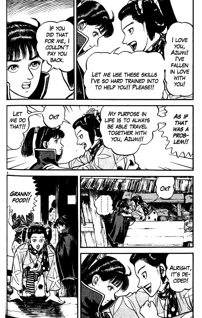 Azumi Chapter 94 page 8 - Chapter 94: Suffering