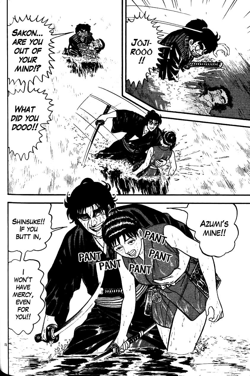 Azumi Chapter 99 page 21 - Chapter 99: The Poisoned Dart Repercussion