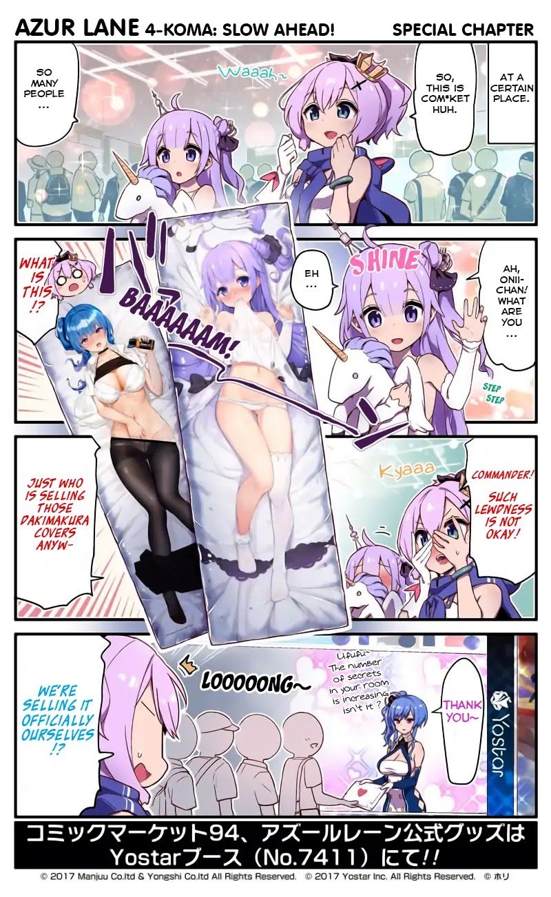 Azur Lane 4-koma: Slow Ahead Chapter 10.5 page 1 - Chapter 10.5