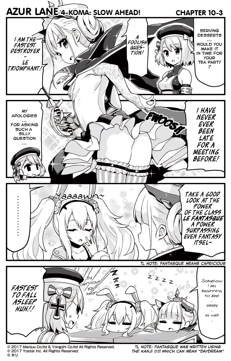 Azur Lane 4-koma: Slow Ahead Chapter 10 page 3 - Chapter 10