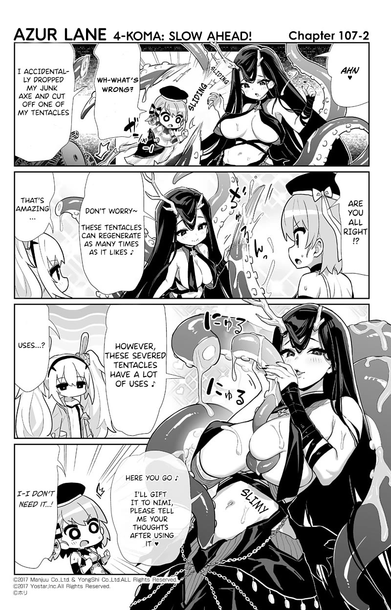 Azur Lane 4-koma: Slow Ahead Chapter 107 page 2 - Chapter 107: Golden Hind