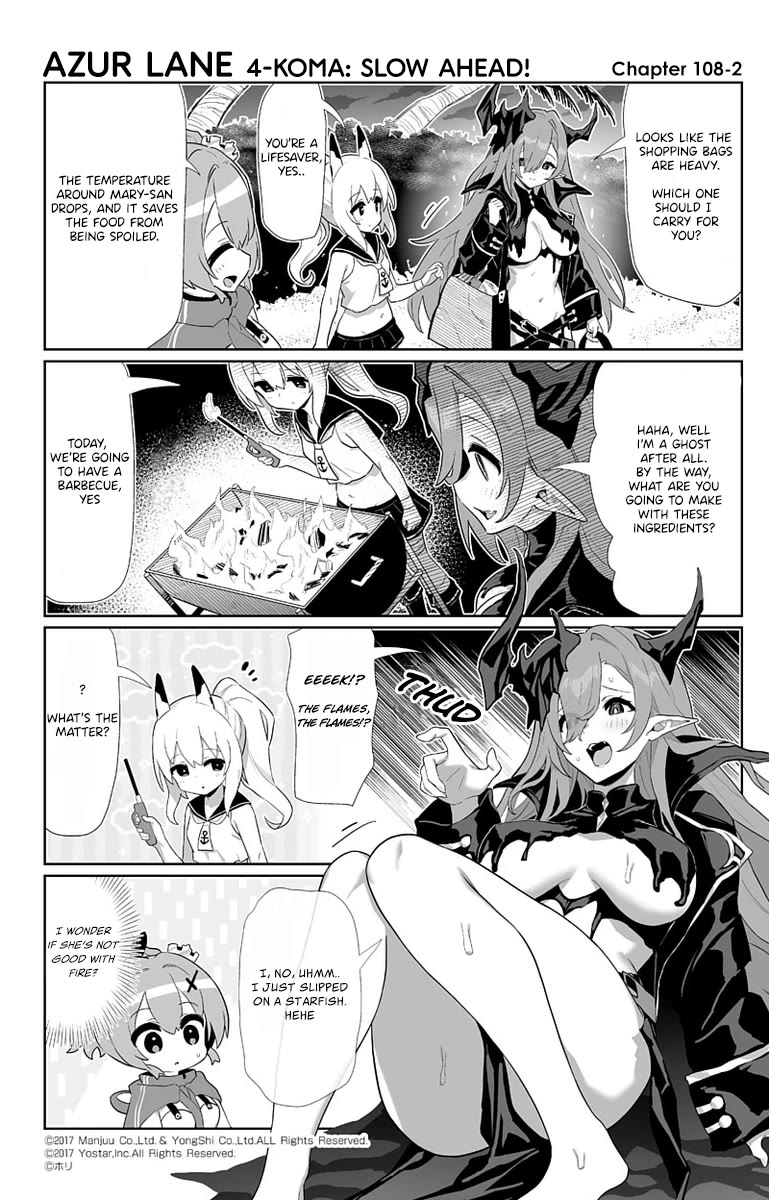 Azur Lane 4-koma: Slow Ahead Chapter 108 page 2 - Chapter 108: Mary Celeste