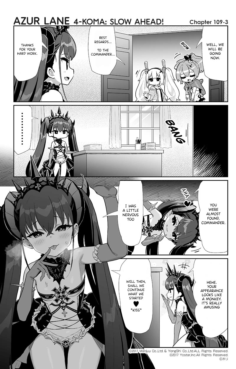 Azur Lane 4-koma: Slow Ahead Chapter 109 page 3 - Chapter 109: Felix Schultz