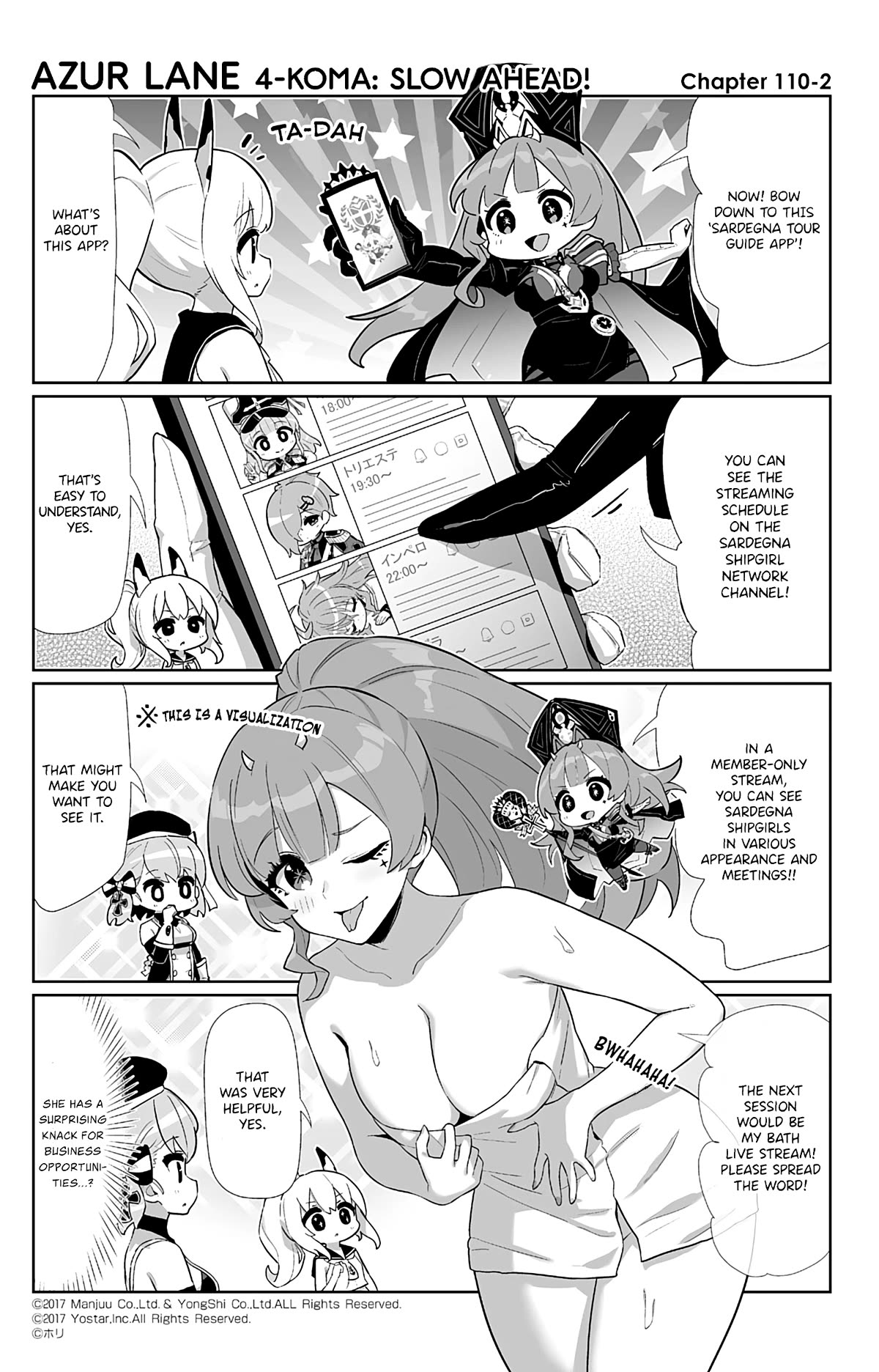 Azur Lane 4-koma: Slow Ahead Chapter 110 page 2 - Chapter 110: Marco Polo