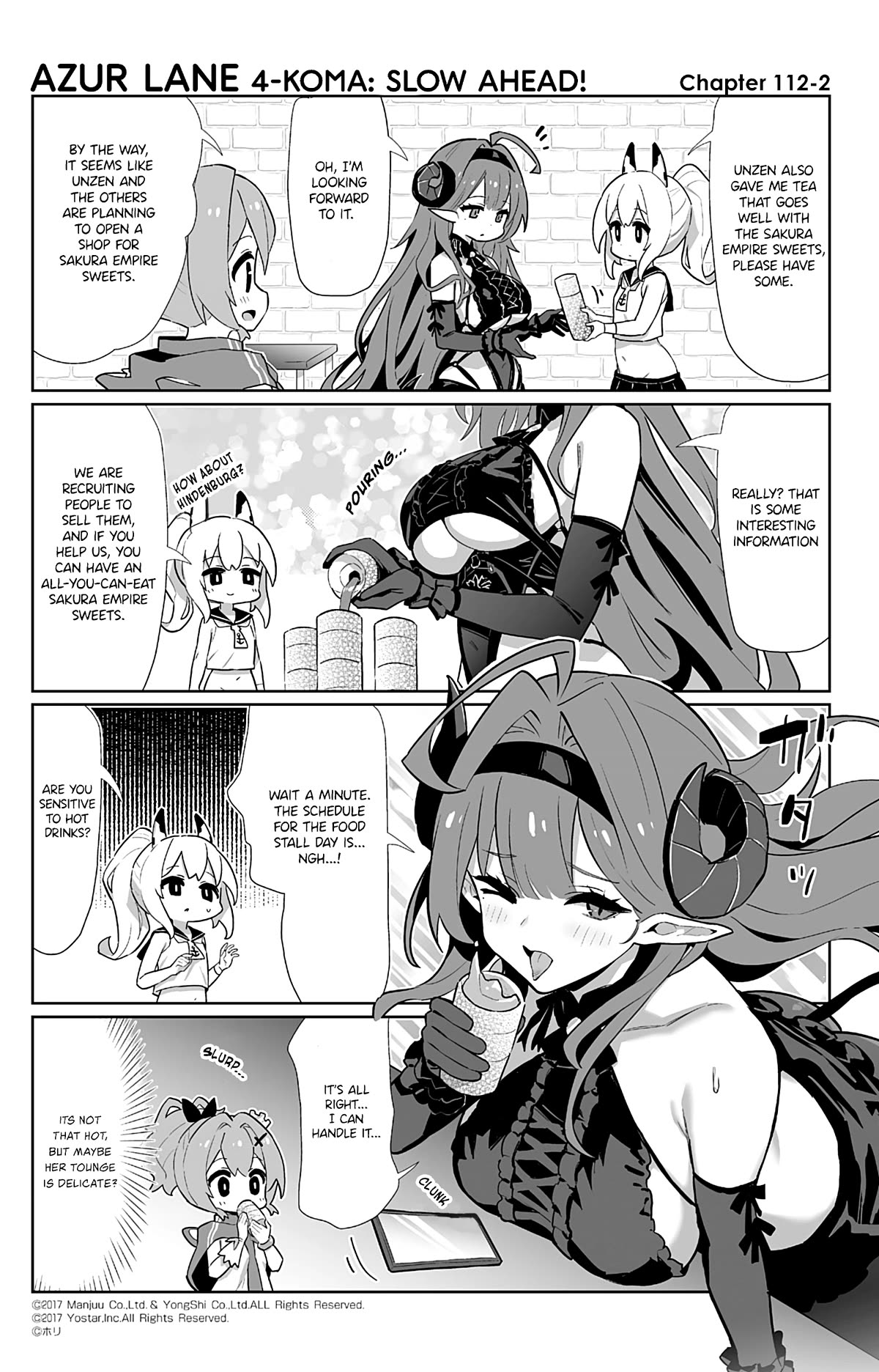 Azur Lane 4-koma: Slow Ahead Chapter 112 page 2 - Chapter 112: Hindenburg
