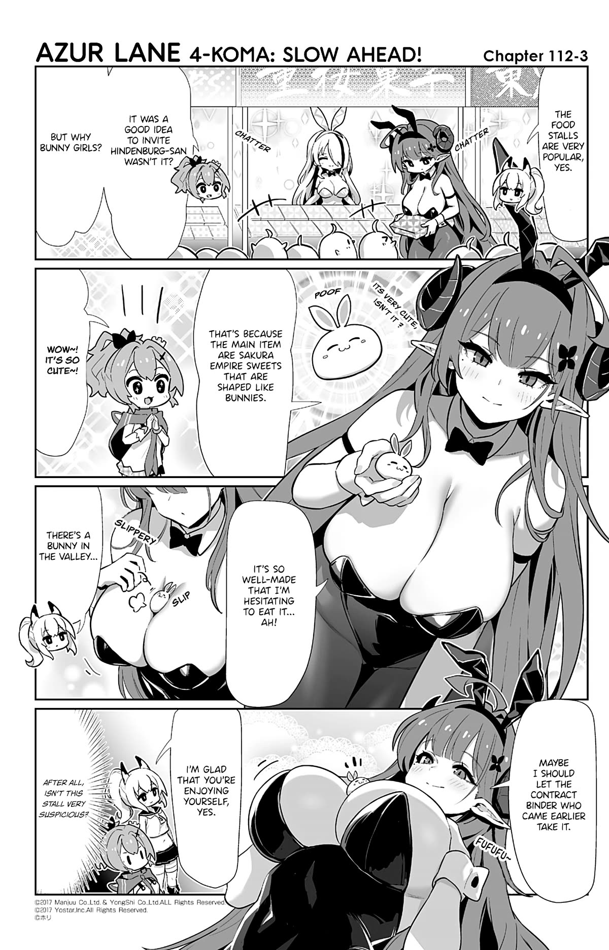 Azur Lane 4-koma: Slow Ahead Chapter 112 page 3 - Chapter 112: Hindenburg