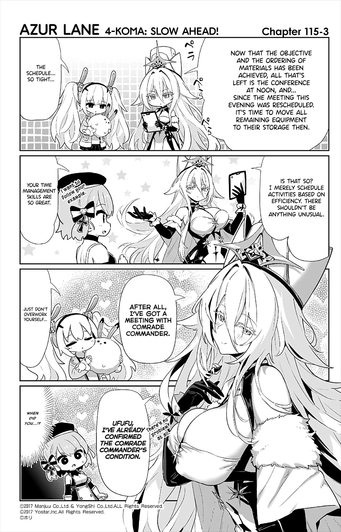 Azur Lane 4-koma: Slow Ahead Chapter 115 page 3 - Chapter 115: Sovetsky Soyuz