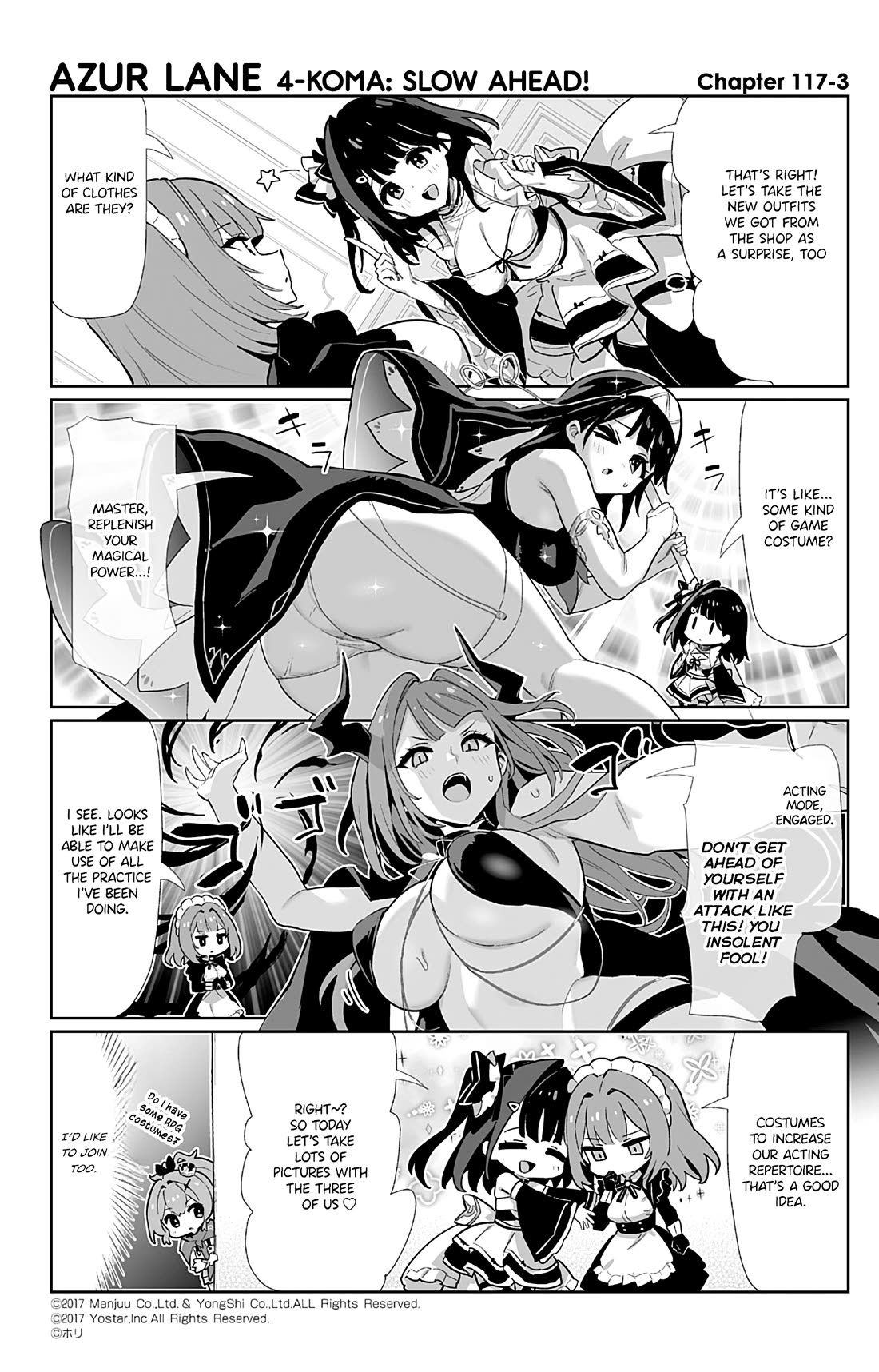 Azur Lane 4-koma: Slow Ahead Chapter 117 page 3 - Chapter 117