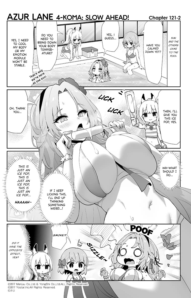 Azur Lane 4-koma: Slow Ahead Chapter 121 page 2 - Chapter 121: Alsace
