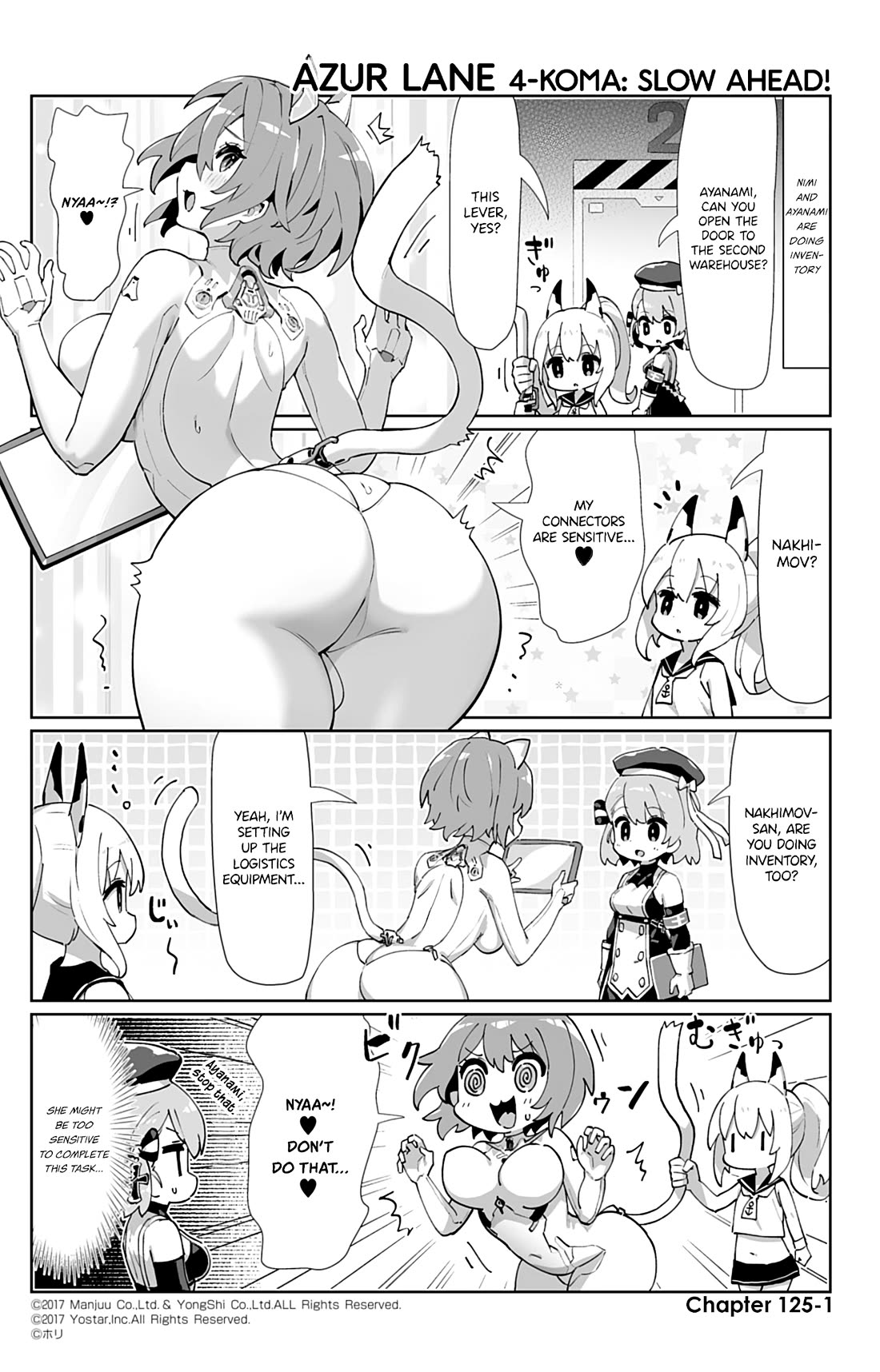 Azur Lane 4-koma: Slow Ahead Chapter 125 page 1 - Chapter 125: Admiral Nakhimov