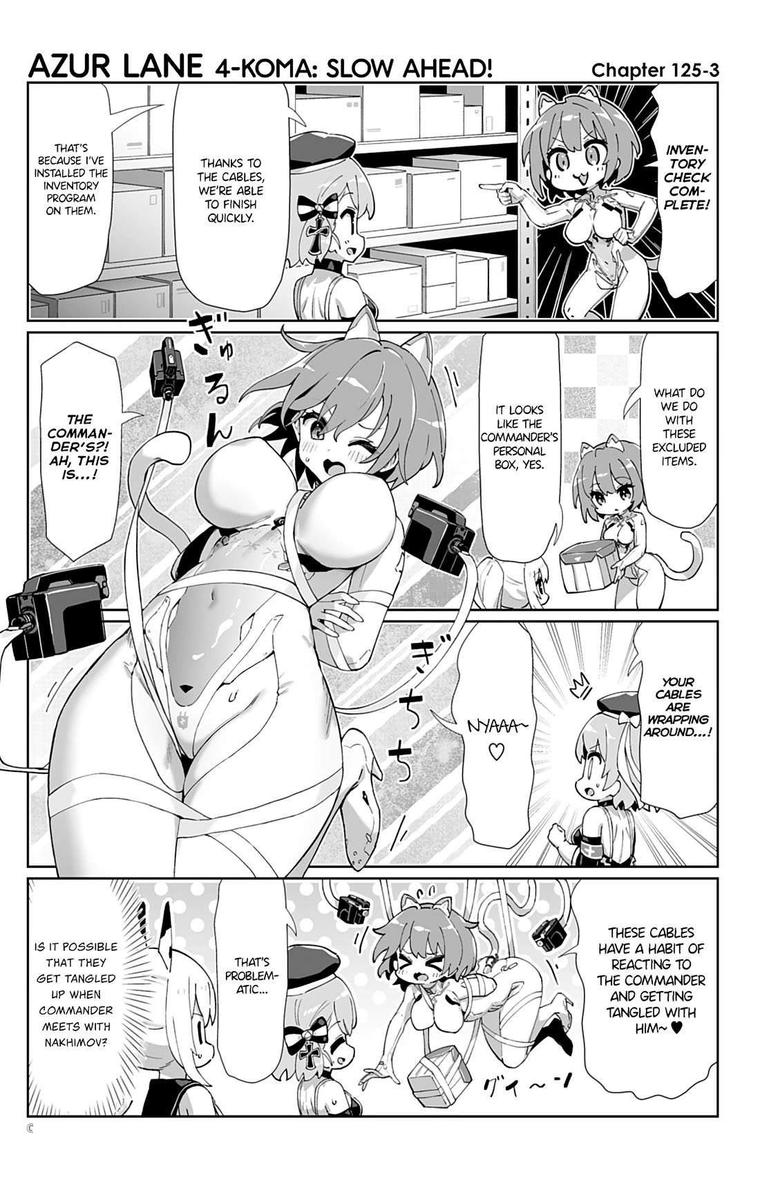 Azur Lane 4-koma: Slow Ahead Chapter 125 page 3 - Chapter 125: Admiral Nakhimov