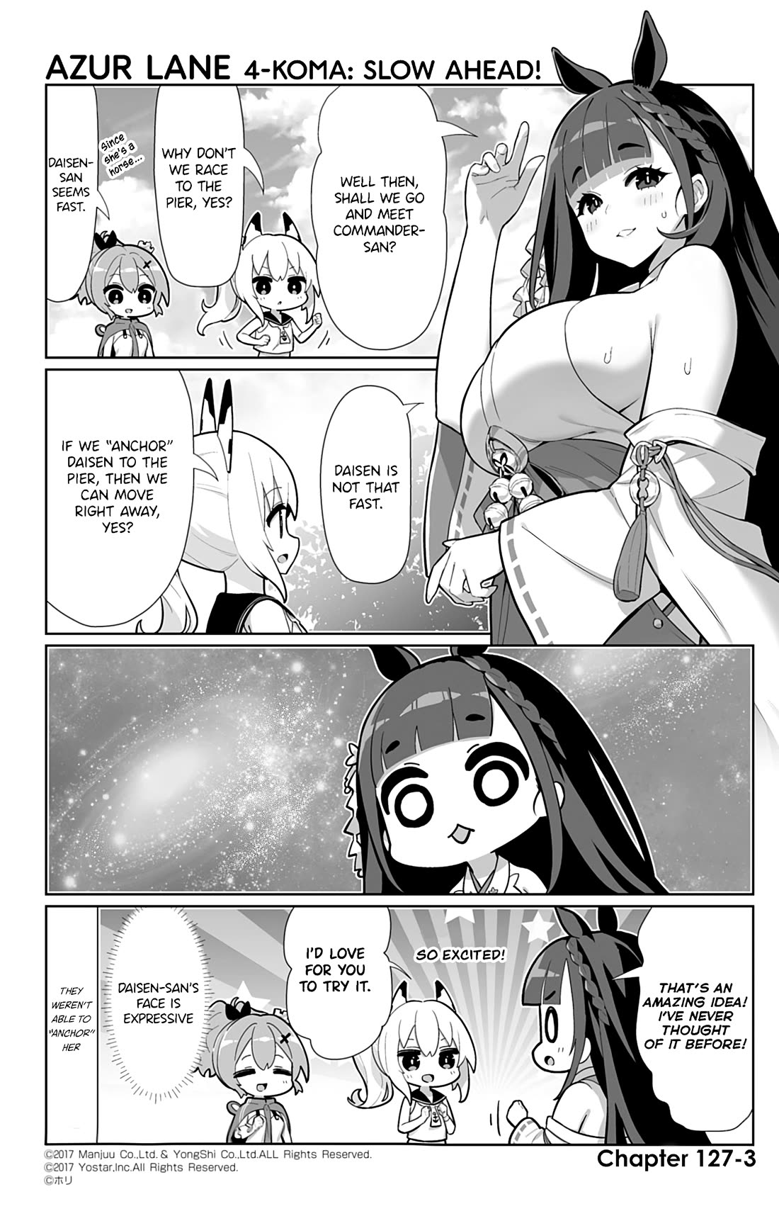 Azur Lane 4-koma: Slow Ahead Chapter 127 page 3 - Chapter 127: Daisen