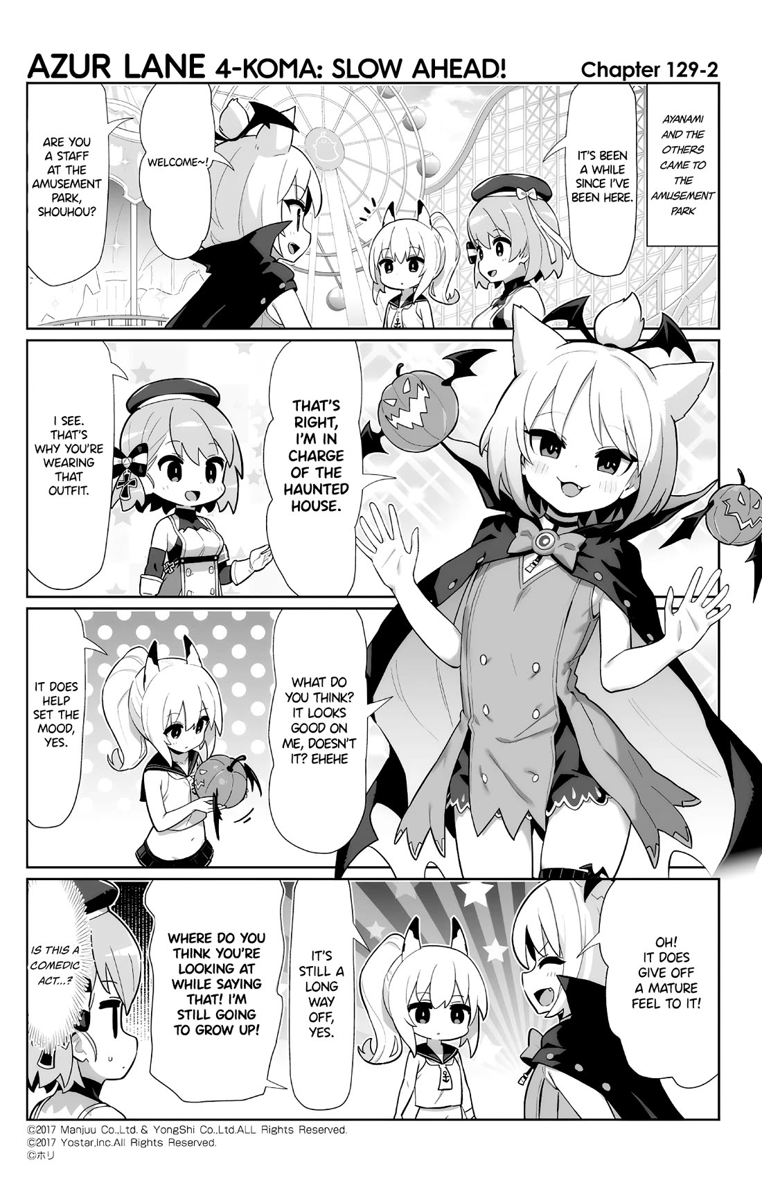Azur Lane 4-koma: Slow Ahead Chapter 129 page 2 - Chapter 129: Zuihou & Shouhou