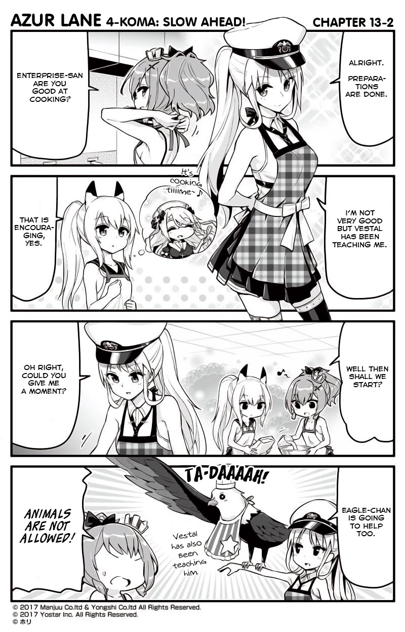 Azur Lane 4-koma: Slow Ahead Chapter 13 page 2 - Chapter 13