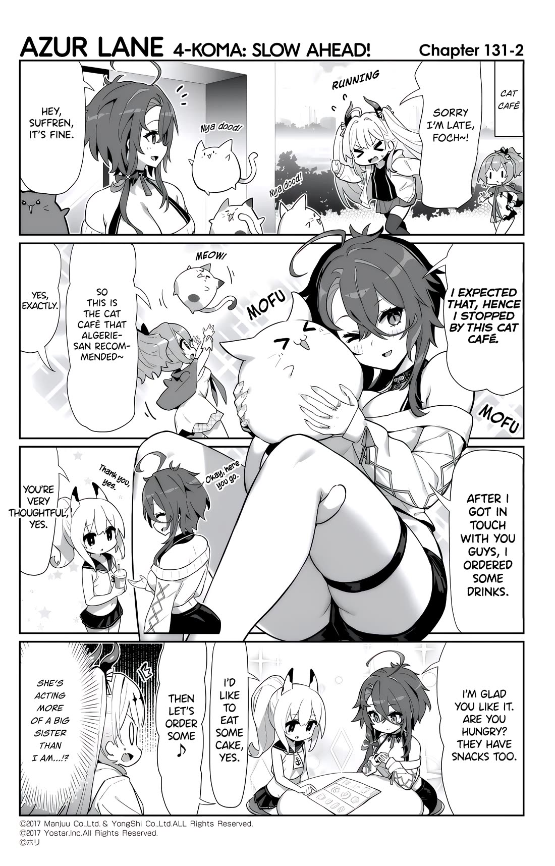 Azur Lane 4-koma: Slow Ahead Chapter 131 page 2 - Chapter 131: Suffren & Foch