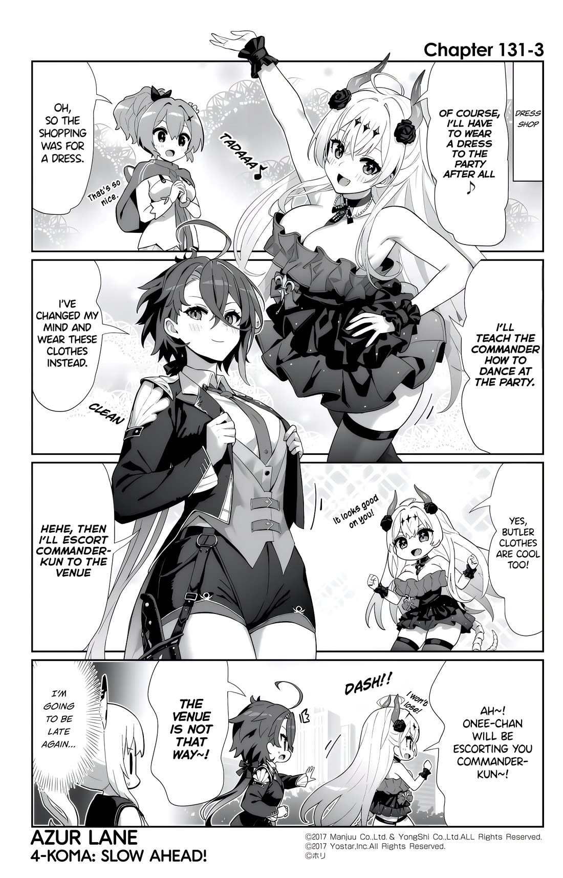 Azur Lane 4-koma: Slow Ahead Chapter 131 page 3 - Chapter 131: Suffren & Foch