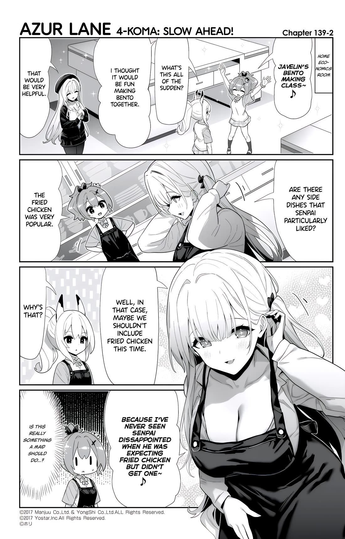 Azur Lane 4-koma: Slow Ahead Chapter 139 page 2 - Chapter 139: Scylla