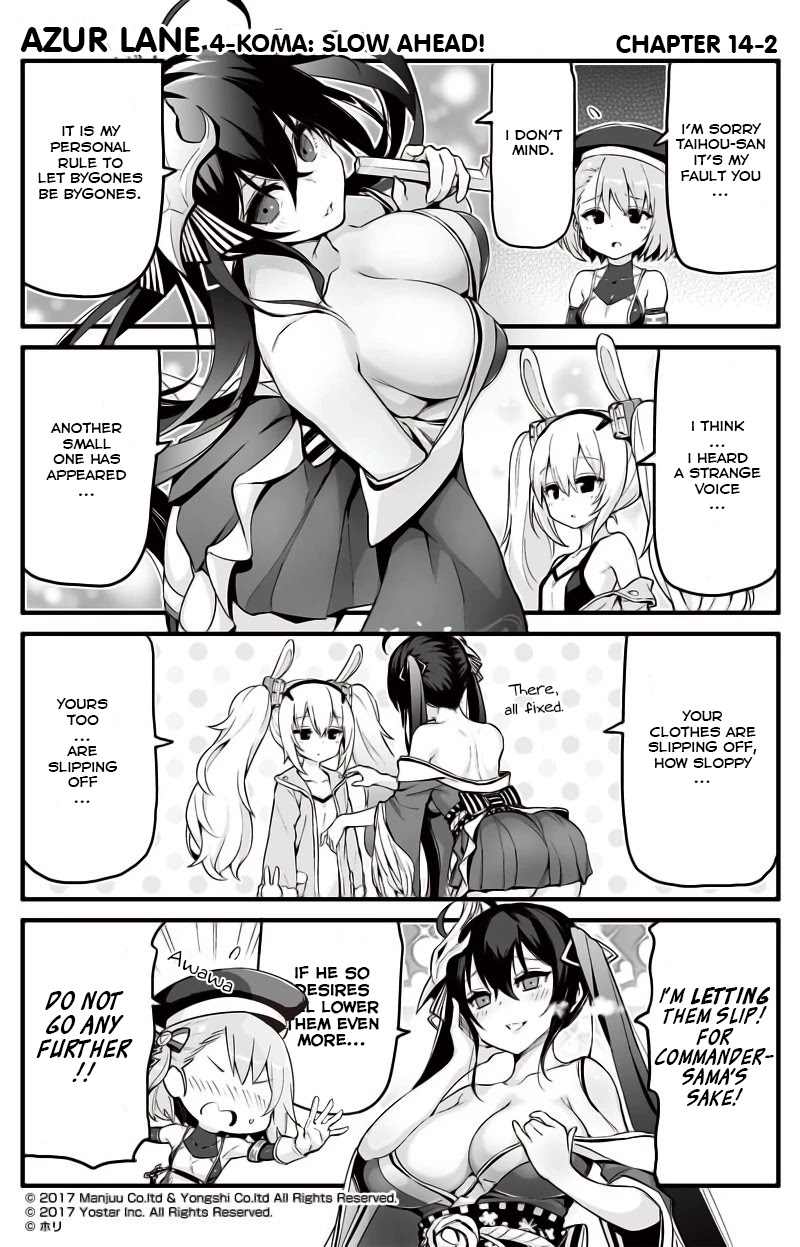 Azur Lane 4-koma: Slow Ahead Chapter 14 page 2 - Chapter 14