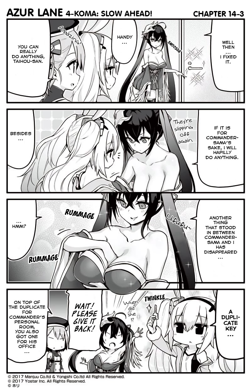 Azur Lane 4-koma: Slow Ahead Chapter 14 page 3 - Chapter 14