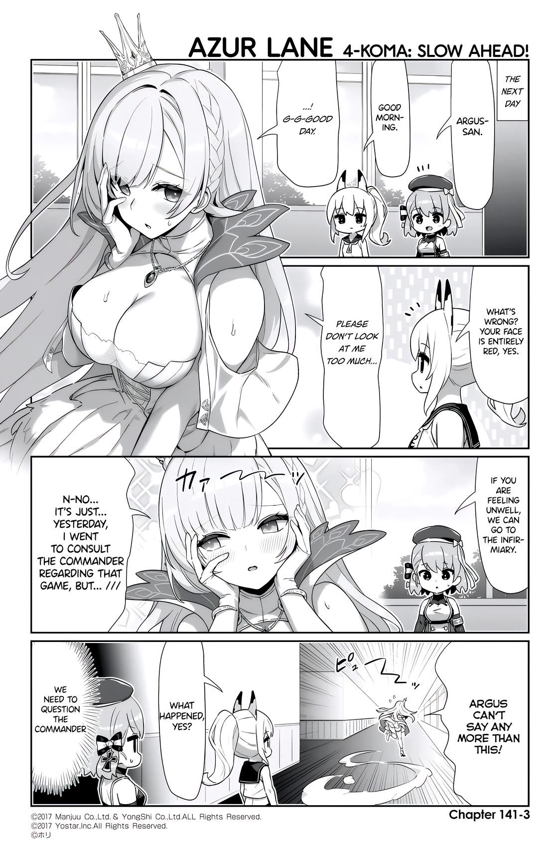 Azur Lane 4-koma: Slow Ahead Chapter 141 page 3 - Chapter 141: Argus
