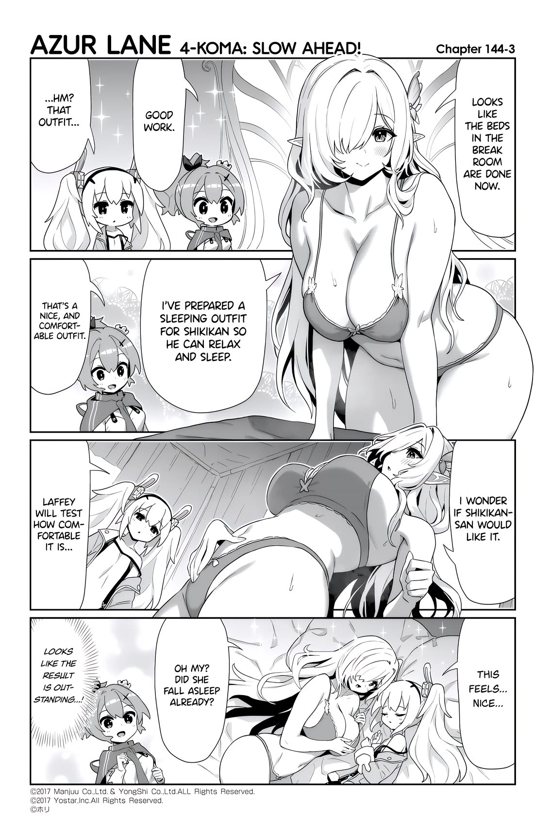 Azur Lane 4-koma: Slow Ahead Chapter 144 page 3 - Chapter 144: De Zeven Provinciën