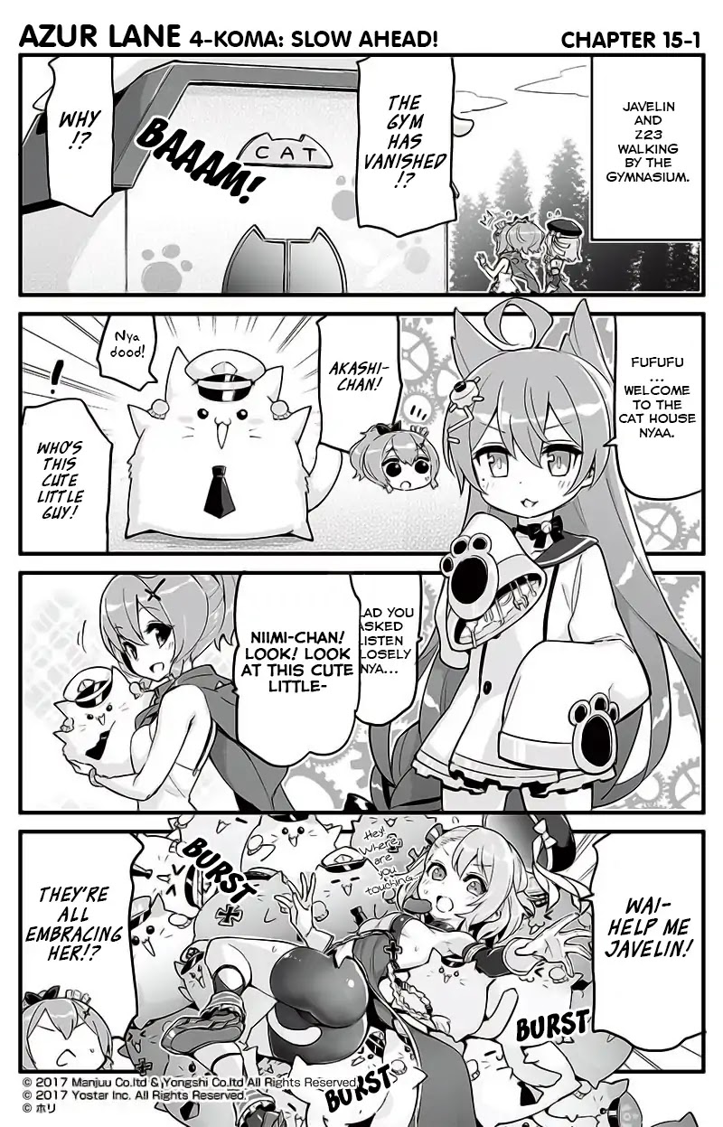 Azur Lane 4-koma: Slow Ahead Chapter 15 page 1 - Chapter 15