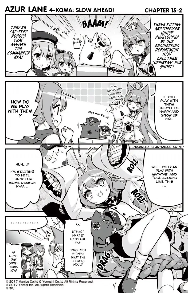 Azur Lane 4-koma: Slow Ahead Chapter 15 page 2 - Chapter 15