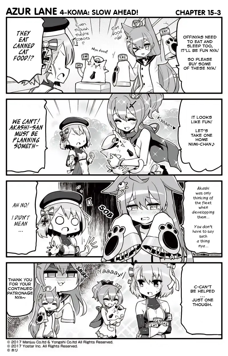 Azur Lane 4-koma: Slow Ahead Chapter 15 page 3 - Chapter 15
