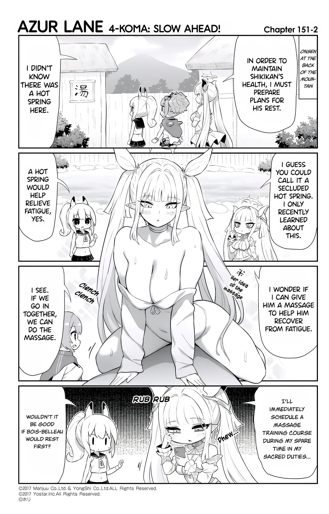 Azur Lane 4-koma: Slow Ahead Chapter 151 page 2 - Chapter 151: Bois Belleau