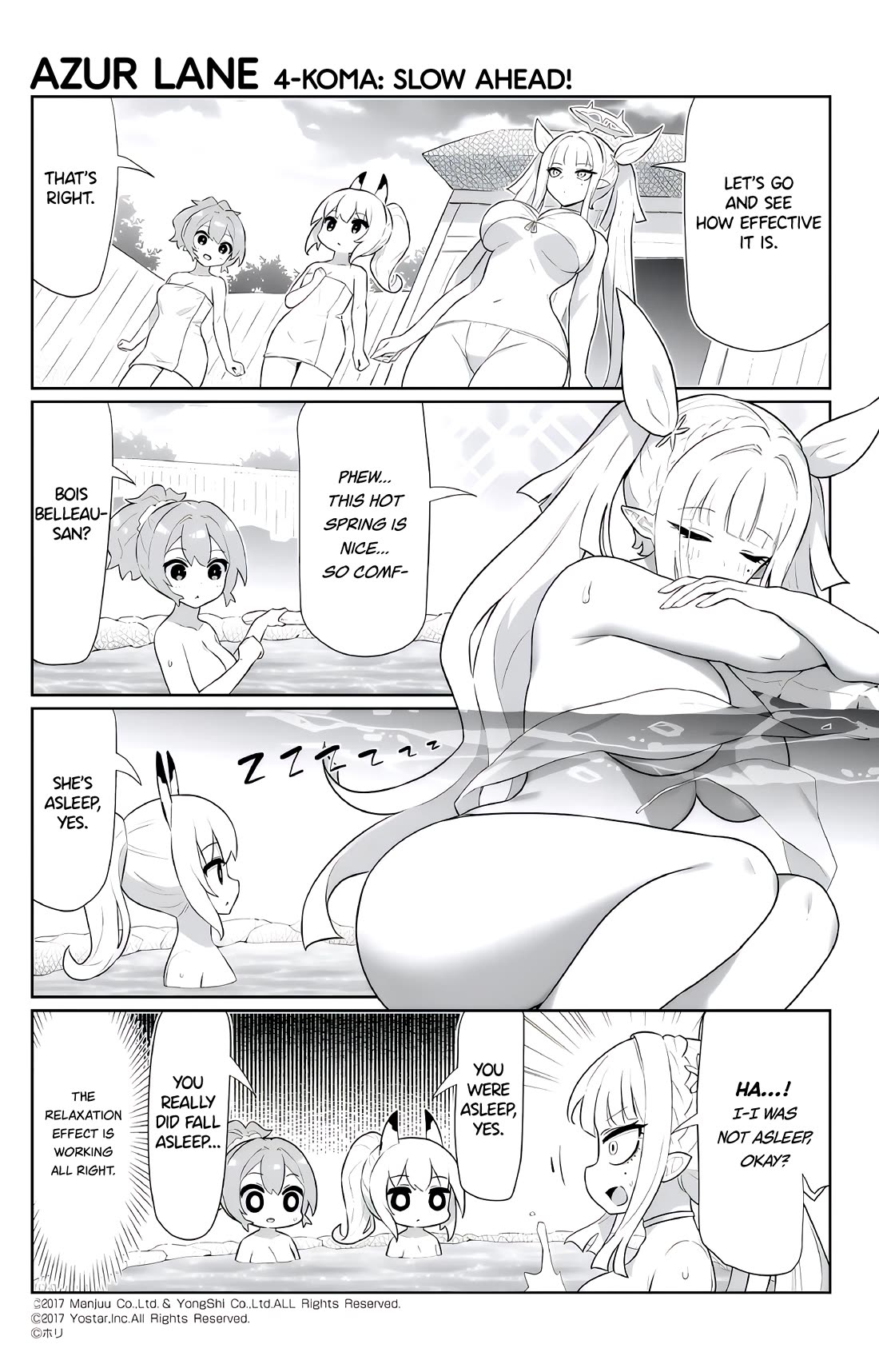 Azur Lane 4-koma: Slow Ahead Chapter 151 page 3 - Chapter 151: Bois Belleau