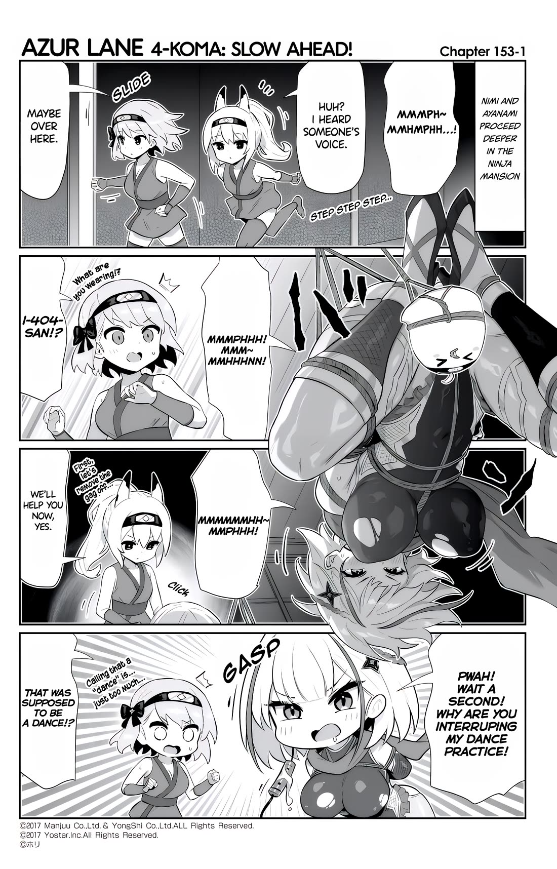 Azur Lane 4-koma: Slow Ahead Chapter 153 page 1 - Chapter 153: I-404