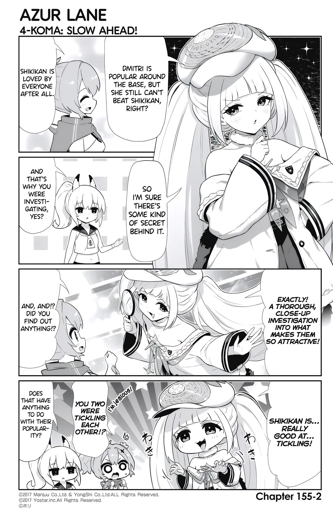 Azur Lane 4-koma: Slow Ahead Chapter 155 page 2 - Chapter 155: Dmitri Donskoi