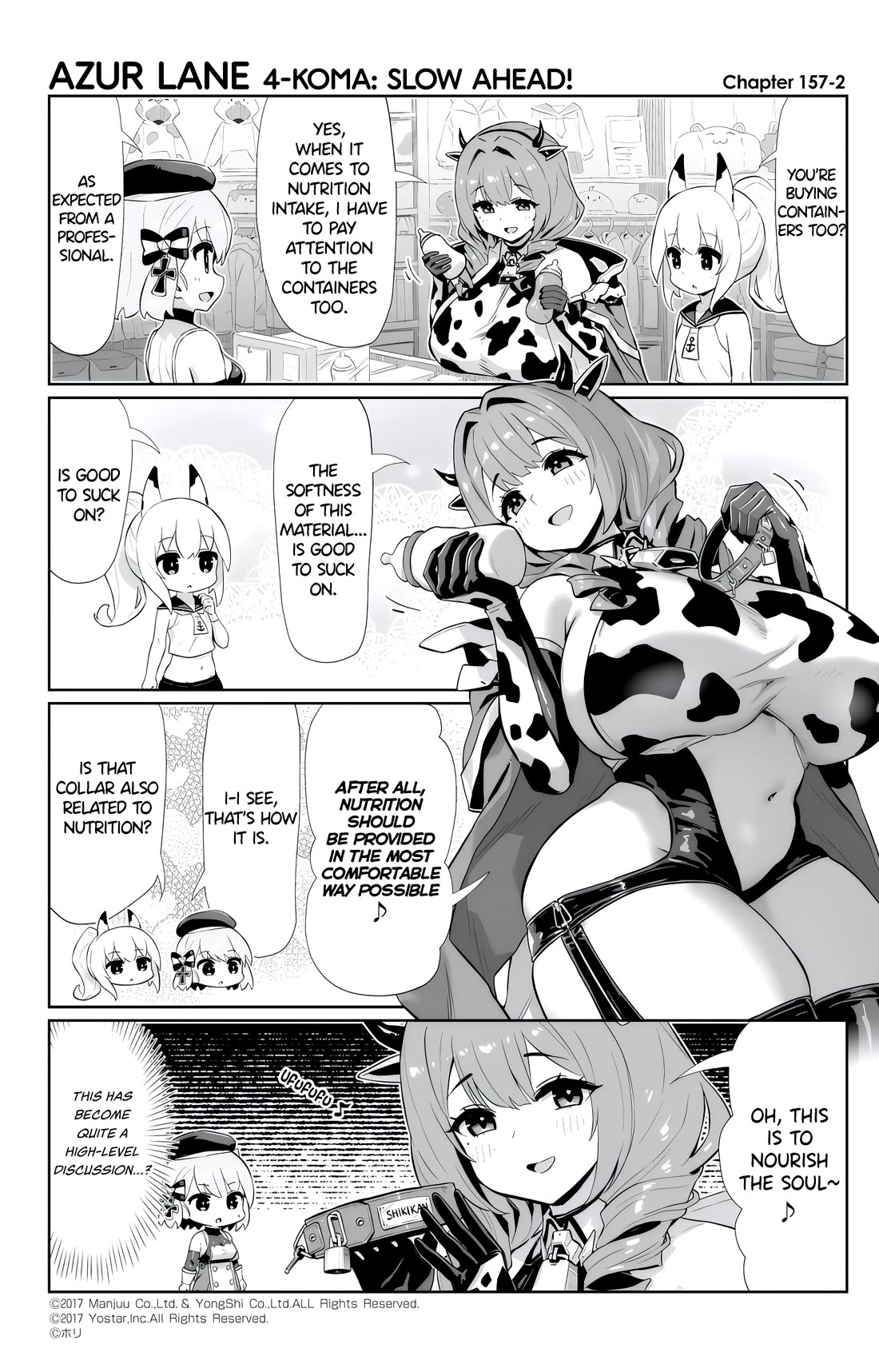 Azur Lane 4-koma: Slow Ahead Chapter 157 page 2 - Chapter 157: Cowpens