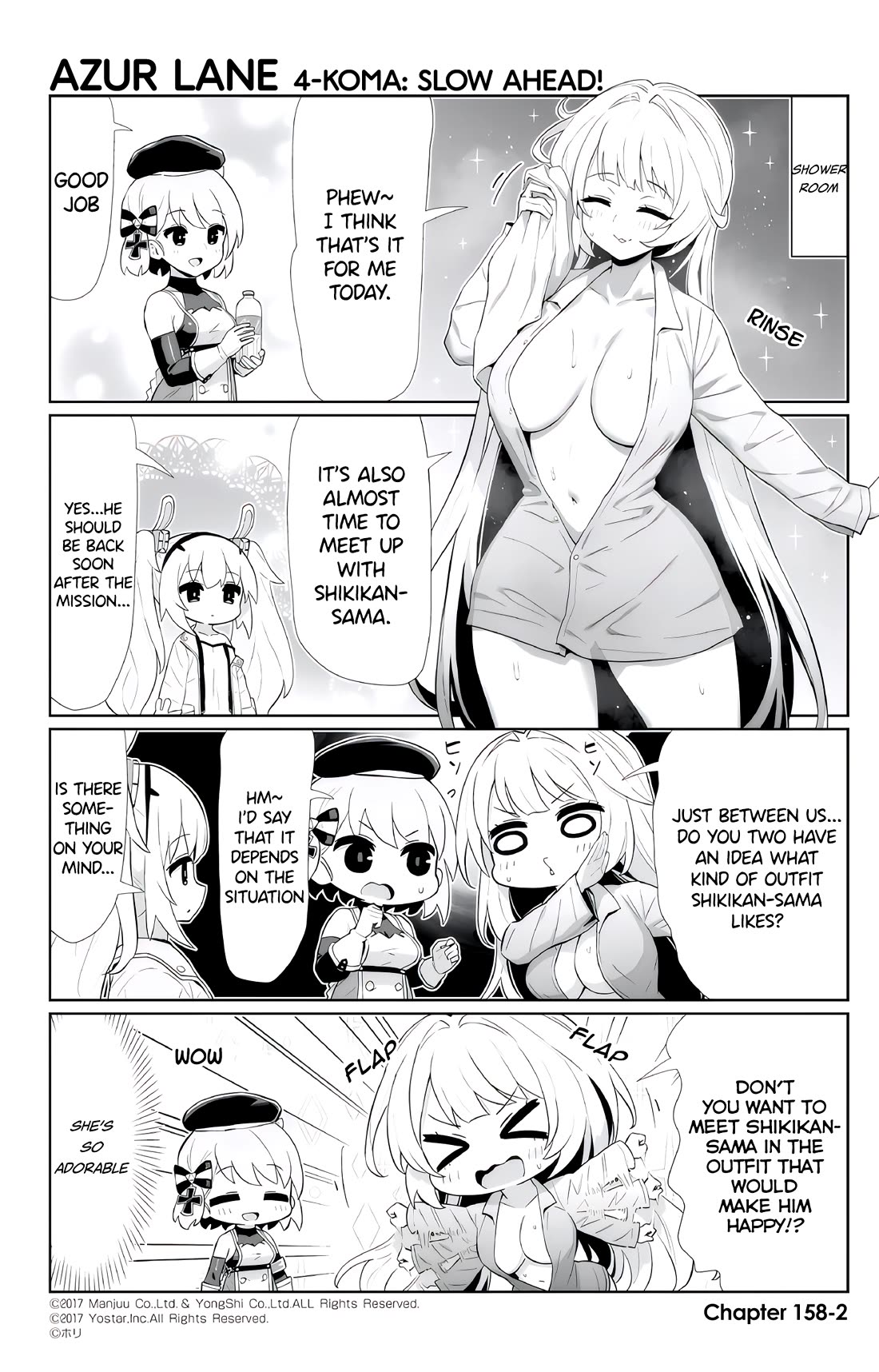 Azur Lane 4-koma: Slow Ahead Chapter 158 page 2 - Chapter 158: Alberto di Giussano
