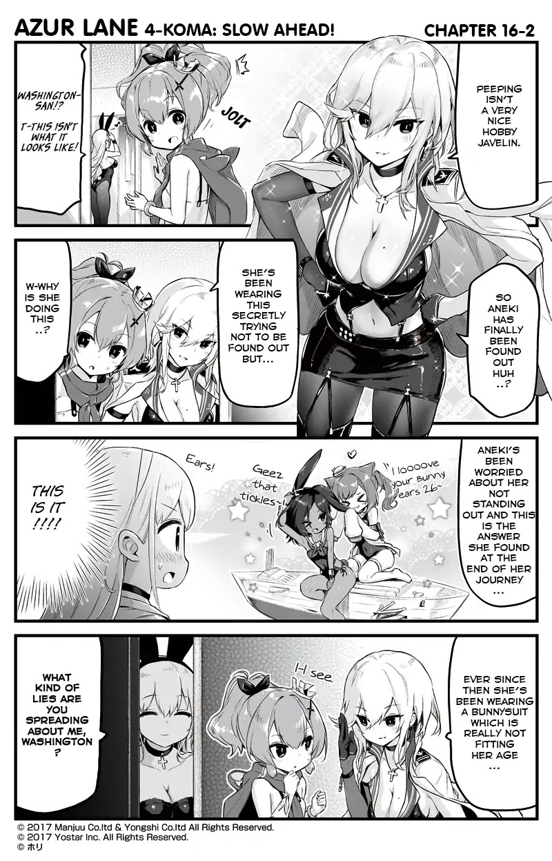 Azur Lane 4-koma: Slow Ahead Chapter 16 page 2 - Chapter 16