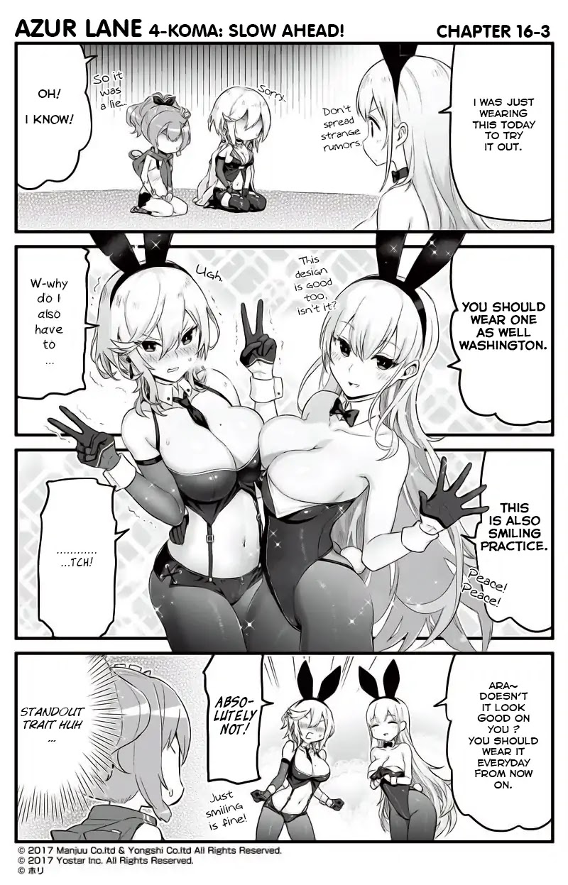 Azur Lane 4-koma: Slow Ahead Chapter 16 page 3 - Chapter 16