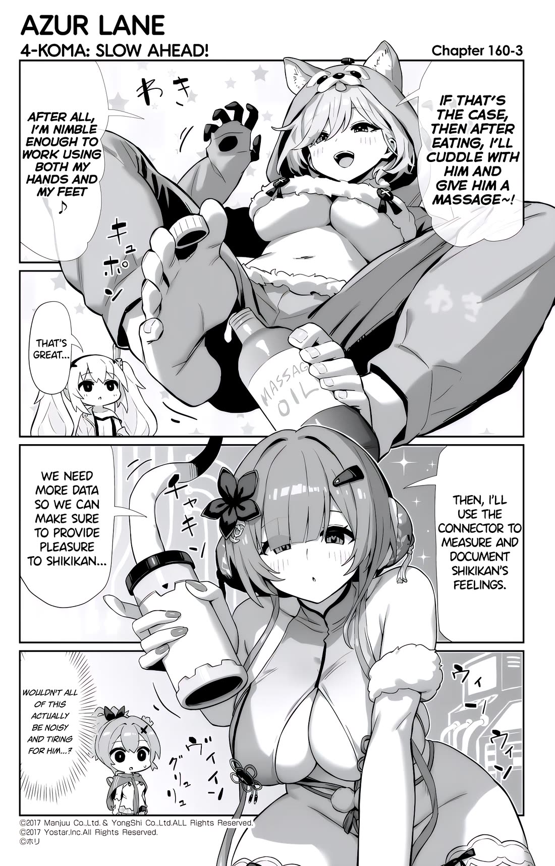Azur Lane 4-koma: Slow Ahead Chapter 160 page 3 - Chapter 160: Oleg & Bogatyr
