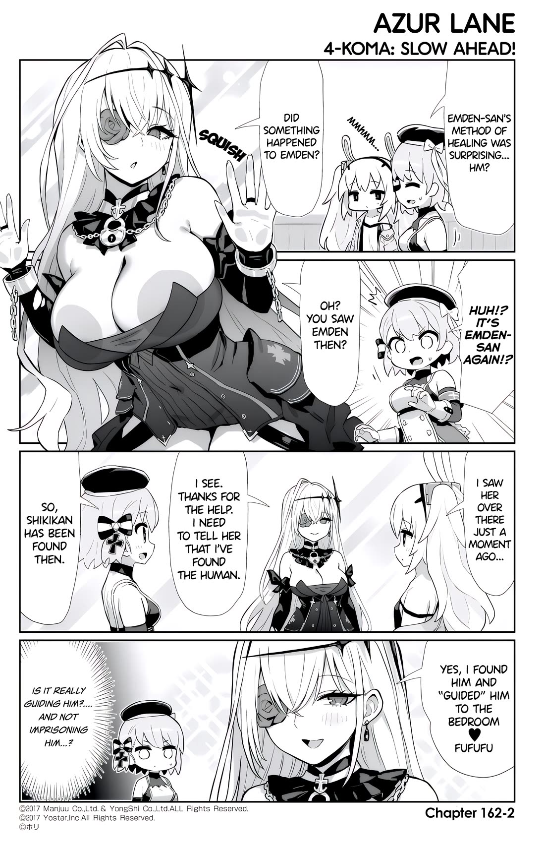 Azur Lane 4-koma: Slow Ahead Chapter 162 page 2 - Chapter 162: Emden