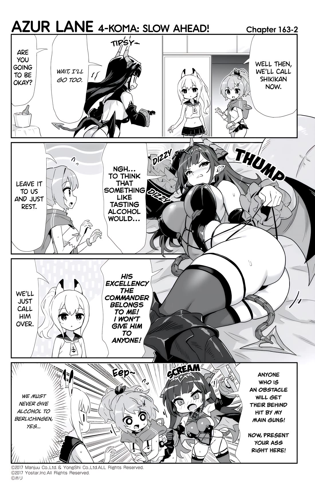 Azur Lane 4-koma: Slow Ahead Chapter 163 page 2 - Chapter 163: Götz von Berlichingen