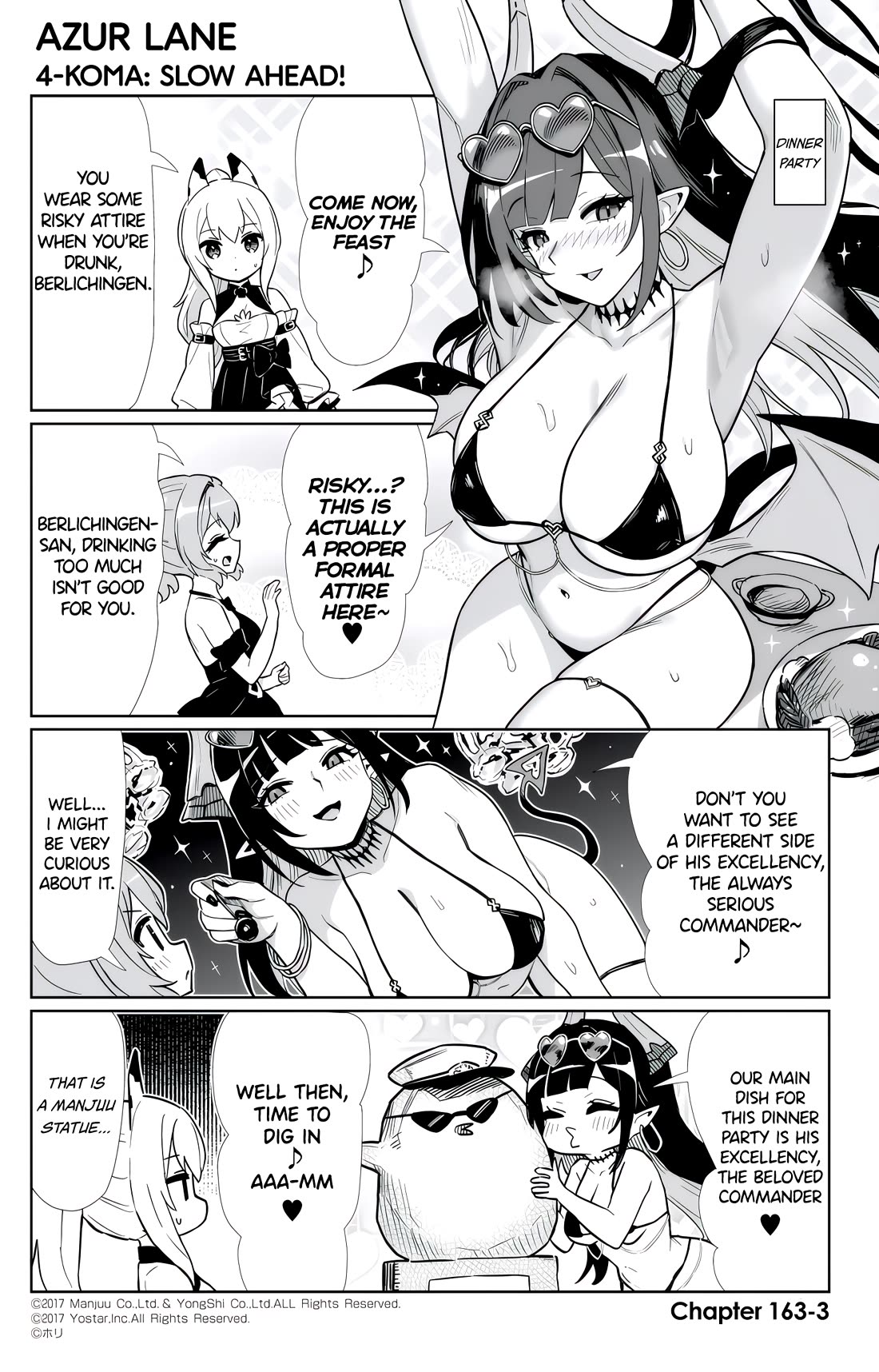 Azur Lane 4-koma: Slow Ahead Chapter 163 page 3 - Chapter 163: Götz von Berlichingen
