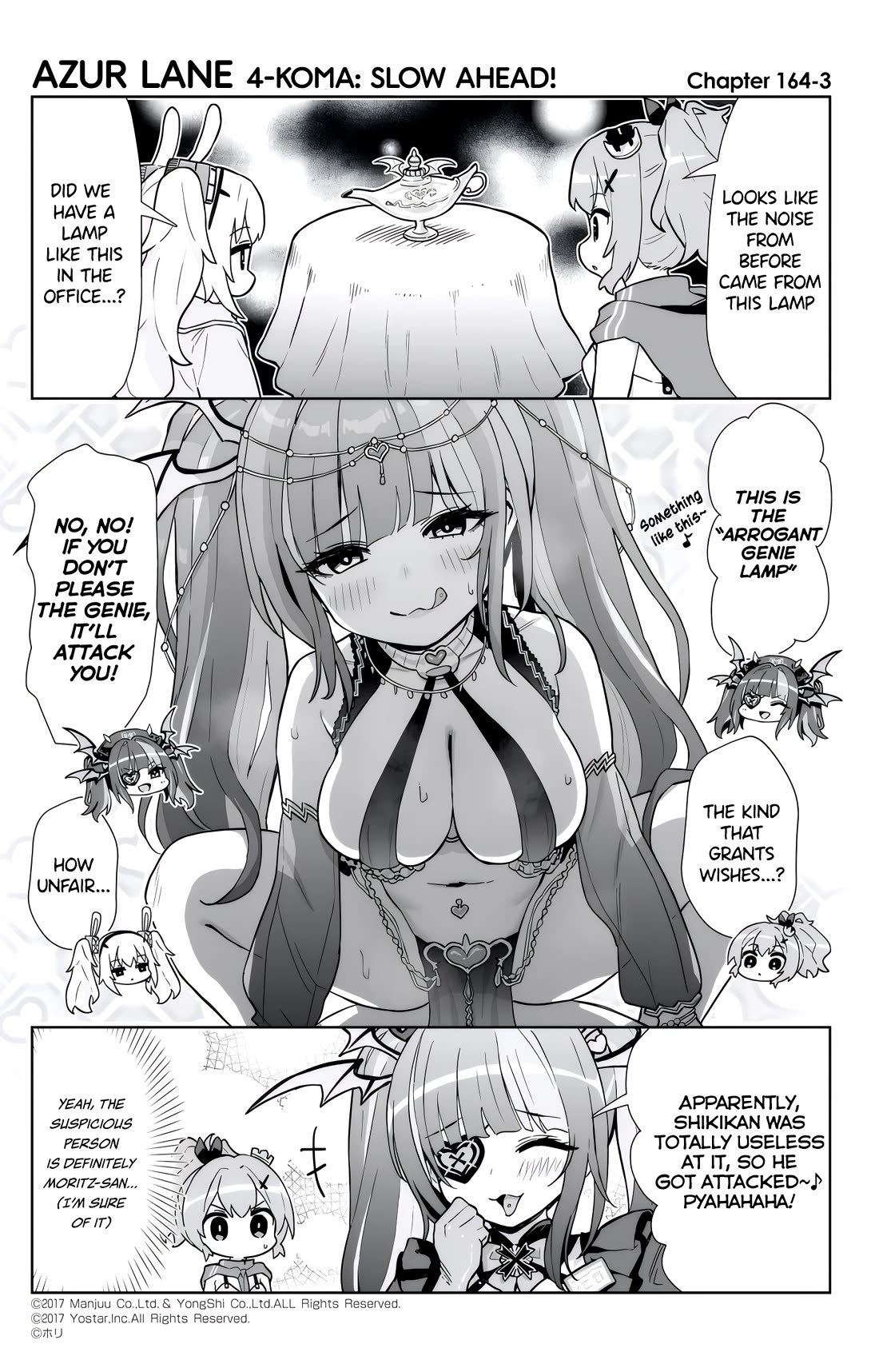 Azur Lane 4-koma: Slow Ahead Chapter 164 page 3 - Chapter 164: Prinz Moritz