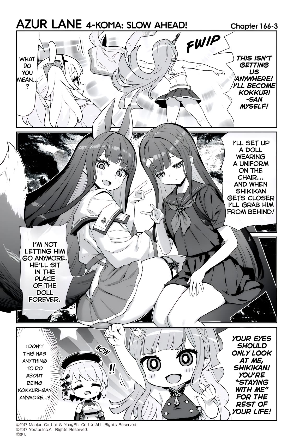 Azur Lane 4-koma: Slow Ahead Chapter 166 page 3 - Chapter 166: Amatsukaze