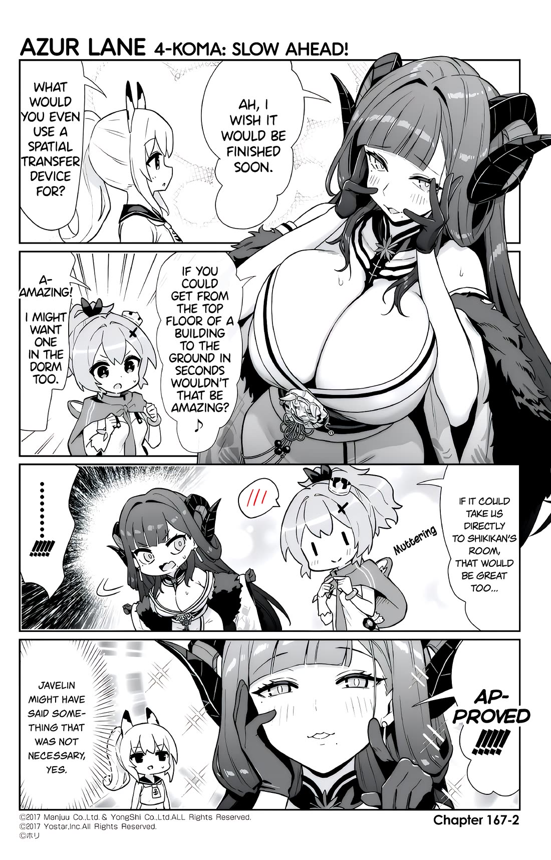 Azur Lane 4-koma: Slow Ahead Chapter 167 page 2 - Chapter 167: Azuchi