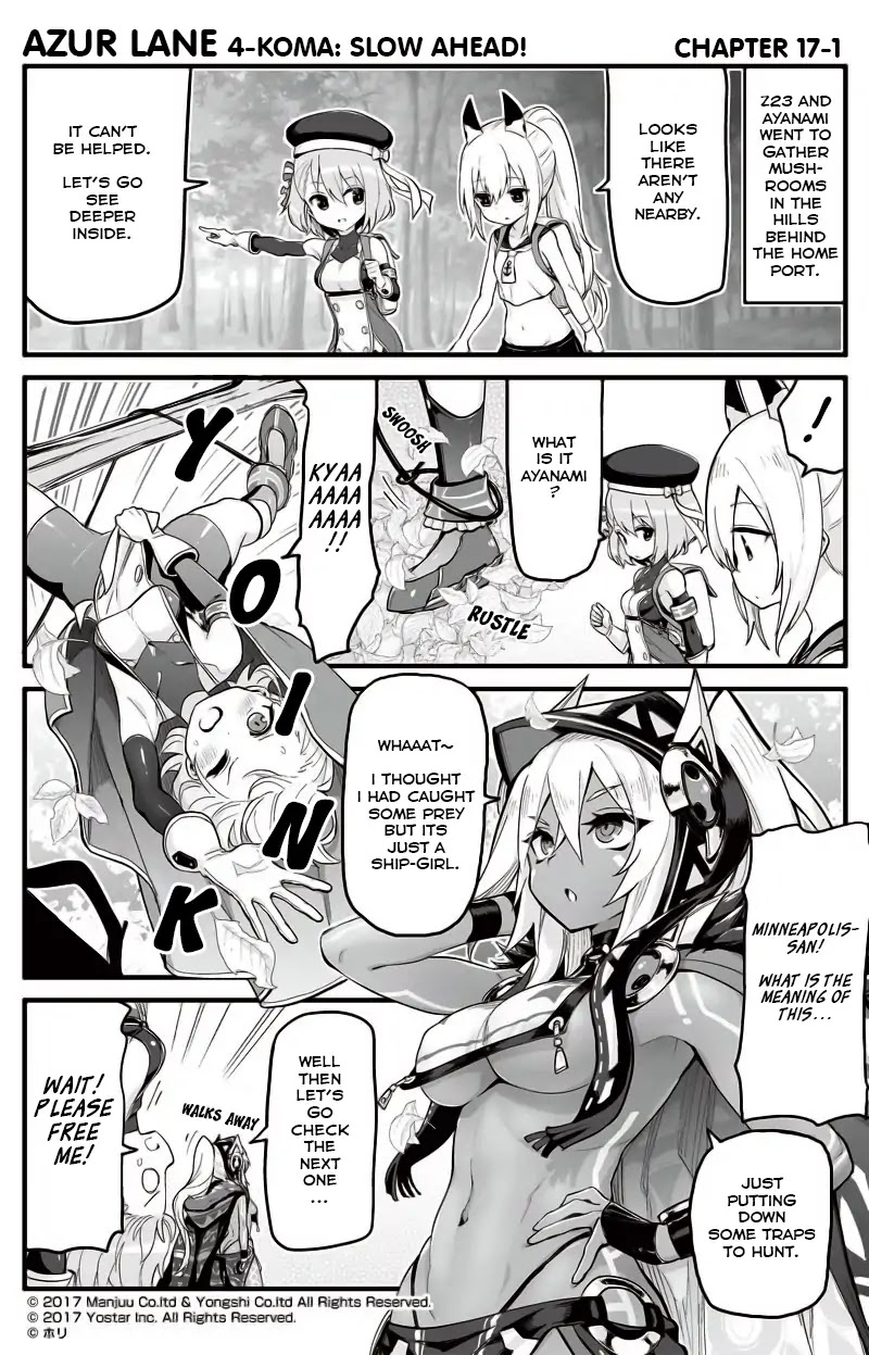 Azur Lane 4-koma: Slow Ahead Chapter 17 page 1 - Chapter 17