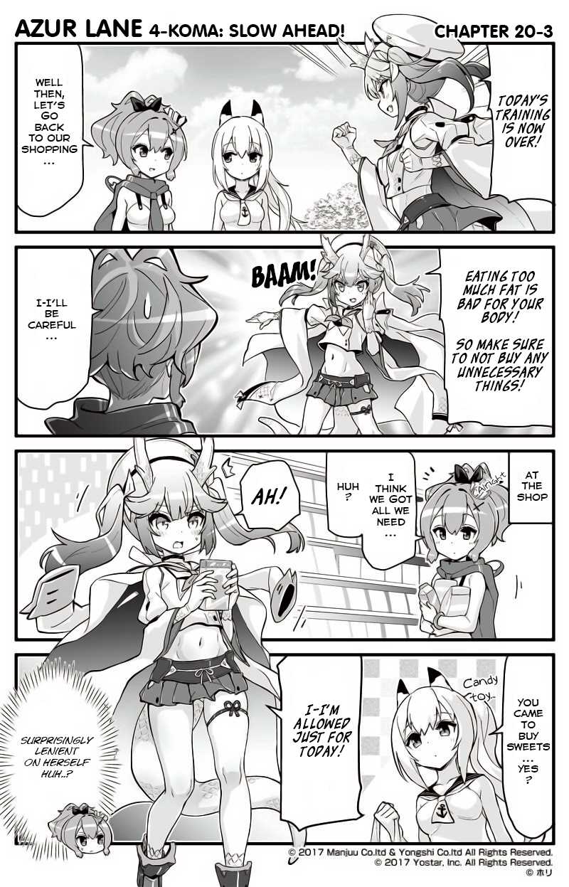 Azur Lane 4-koma: Slow Ahead Chapter 20 page 3 - Chapter 20
