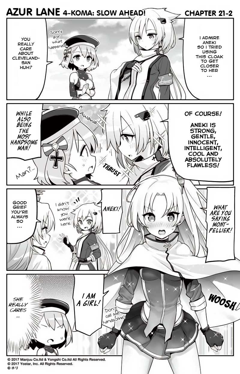 Azur Lane 4-koma: Slow Ahead Chapter 21 page 2 - Chapter 21