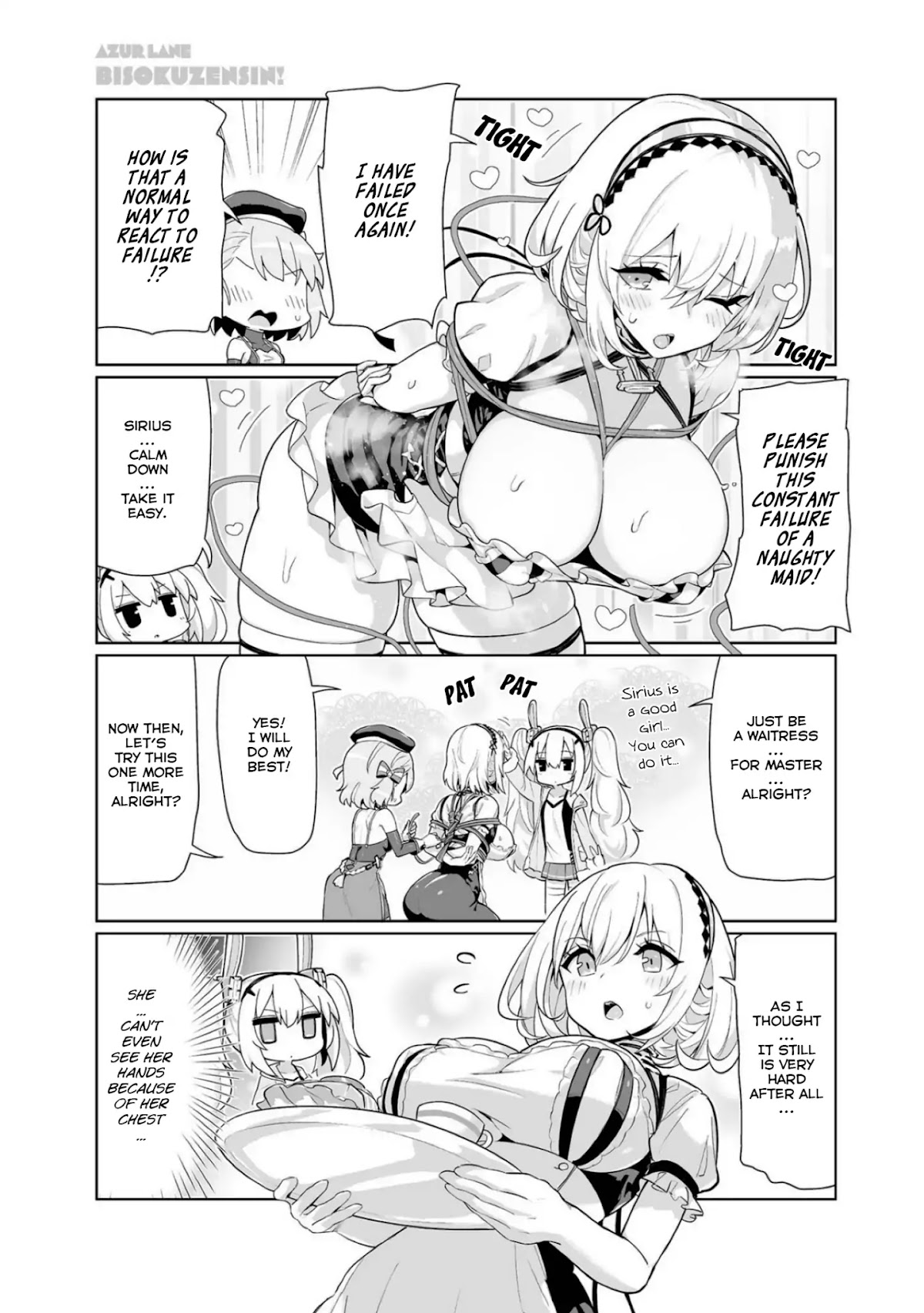 Azur Lane 4-koma: Slow Ahead Chapter 24.1 page 4 - Chapter 24.1